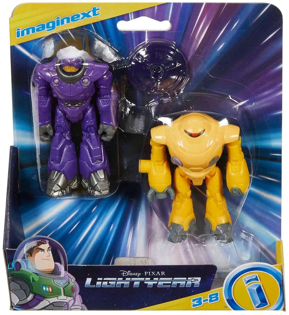 FISHER - PRICE ZURG Y ZYCLOPS 