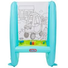 LITTLE TIKES CABALLETE INFLABLE PARA PINTAR Y JUGAR 3 EN 1