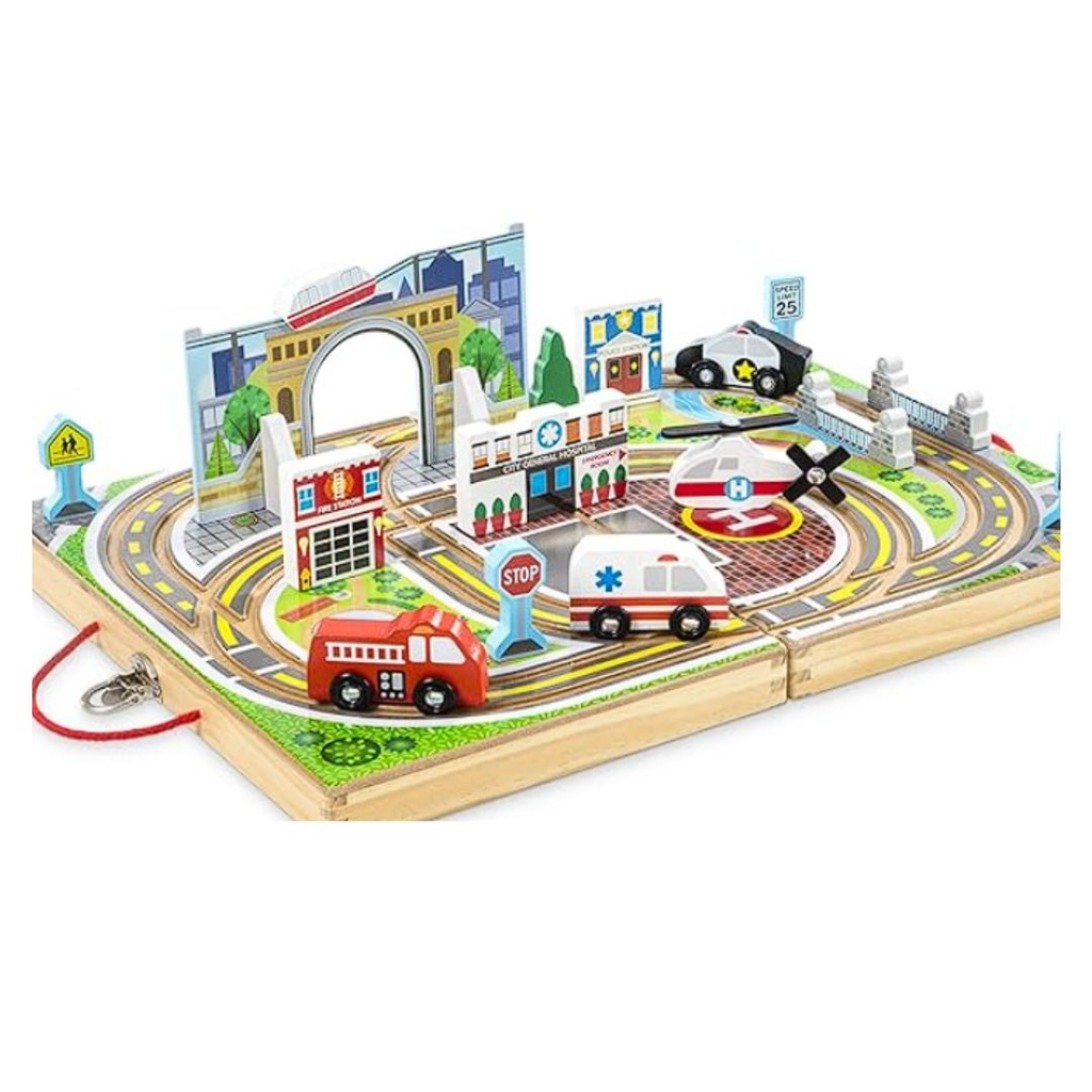 MELISSA & DOUG CIUDAD PORTATIL 18 PCS