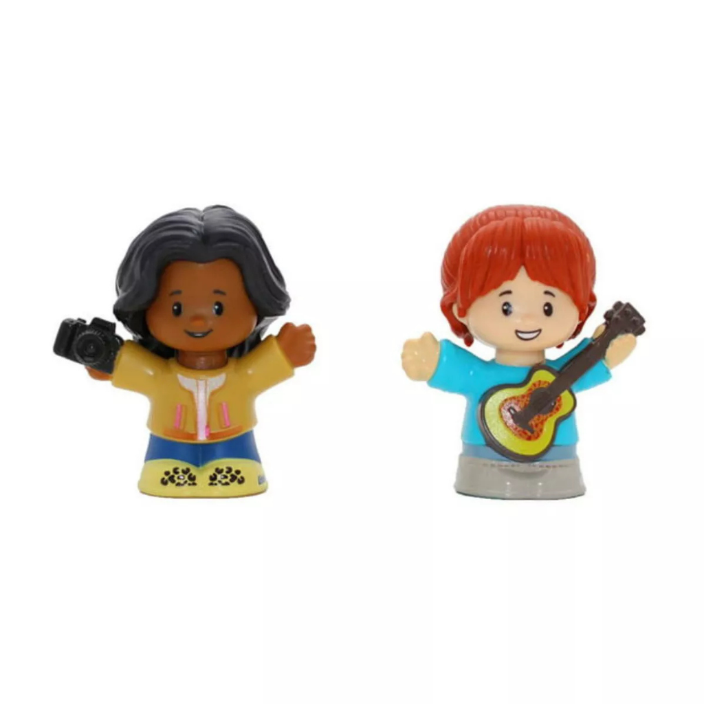 FISHER PRICE MINI FOTÓGRAFO Y GUITARRISTA  LITTLE PEOPLE