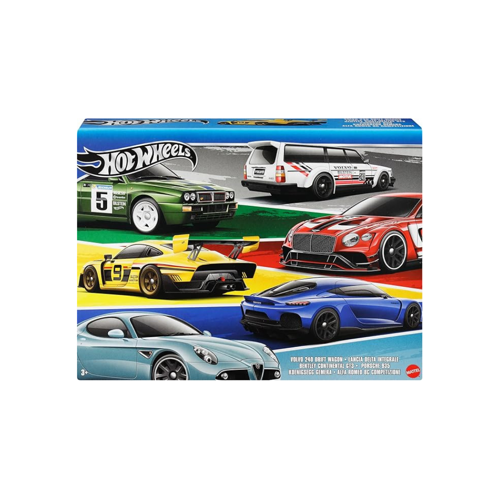 MATTEL HOT WHEELS PACK DE 6 VEHICULOS 