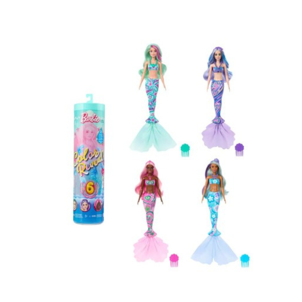 MATTEL BARBIE COLORS RAVEAL