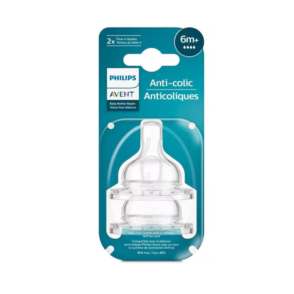 AVENT TETINA ANTICÓLICO PARA TETERO FAST FLOW 6M+