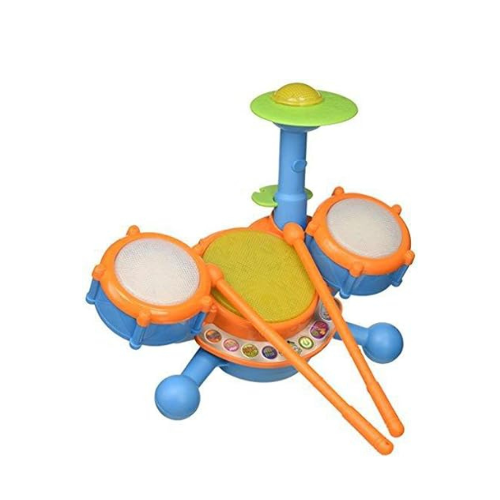 VTECH BATERIA PARA NIÑOS COLOR NARANJA 