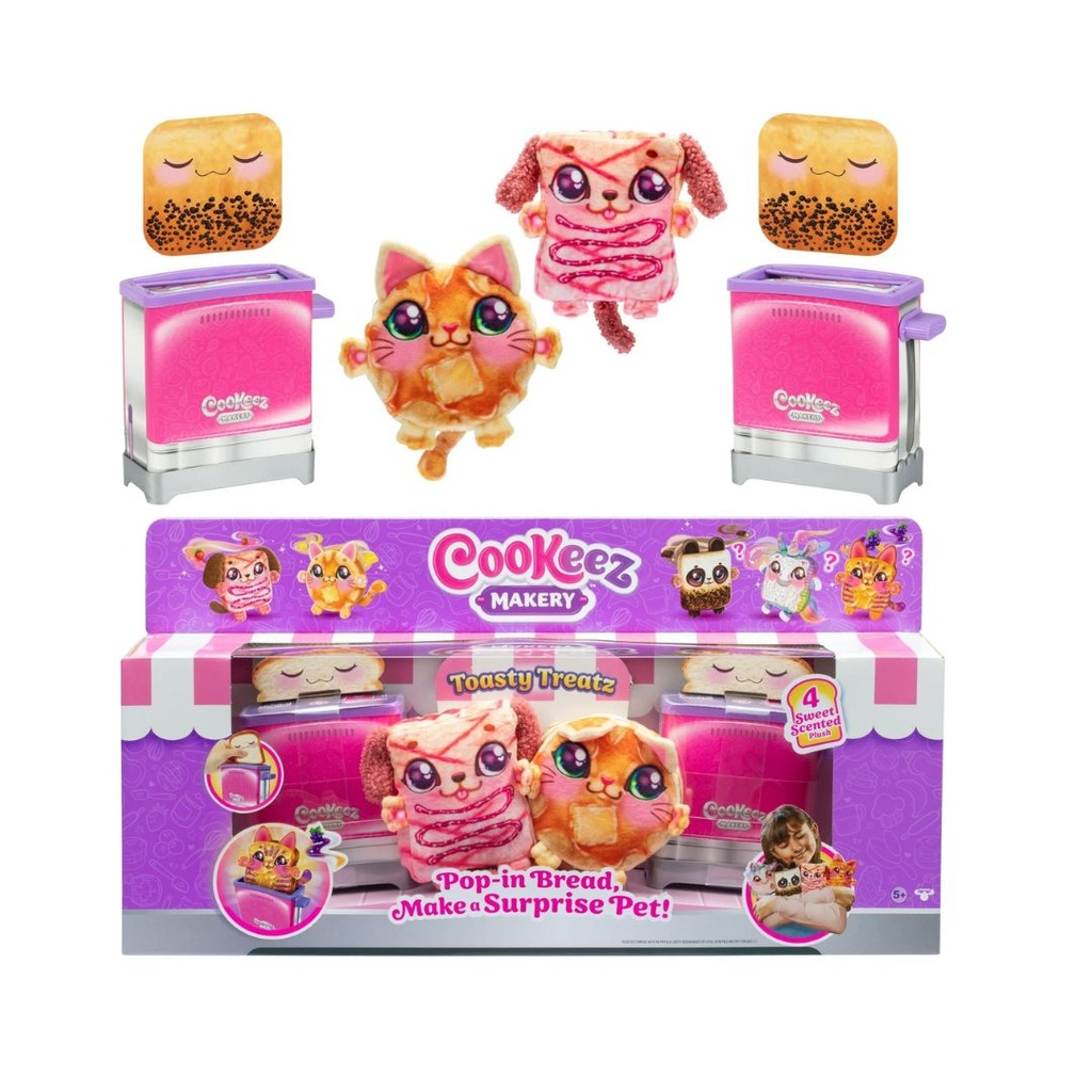 MOOSE COOKEEZ MAKERY TOASTY TRATZ