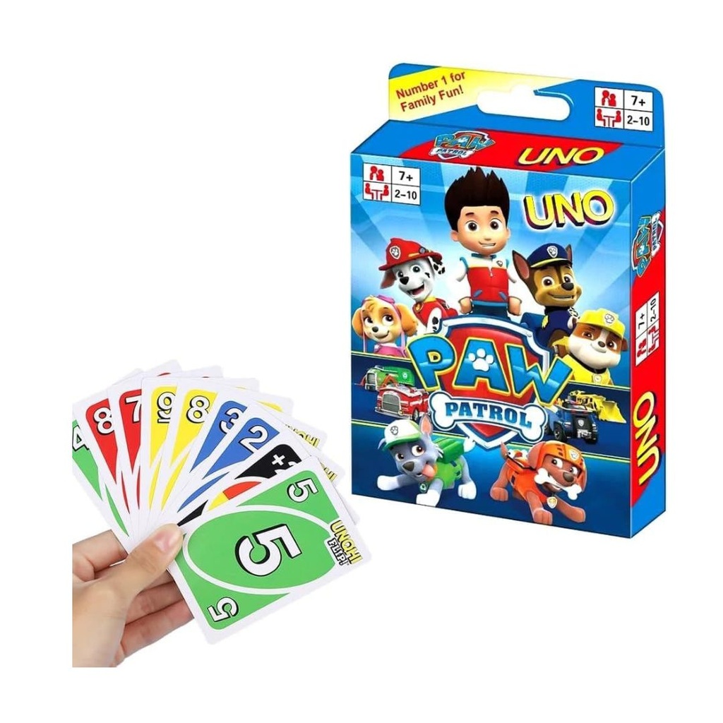 CARTAS UNO PAW PATROL