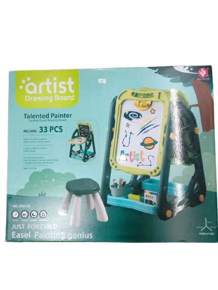 TABLERO DE DIBUJO  VERDE 33 PCS