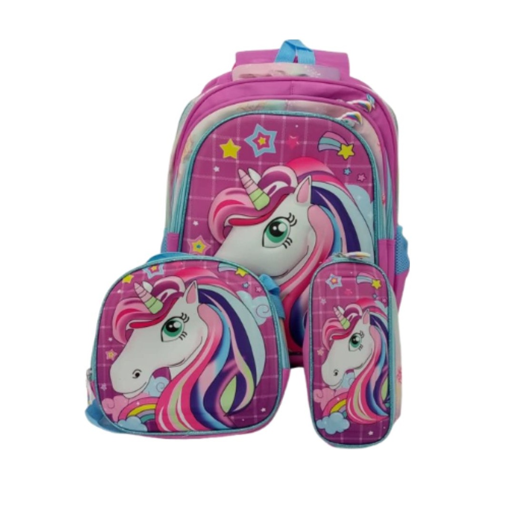 BOLSO DE UNICORNIO MORADO