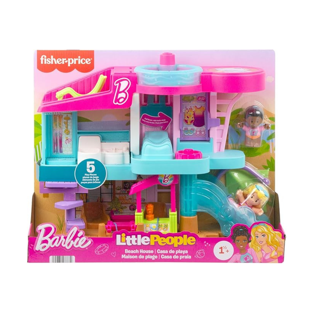 FISHER PRICE BARBIE LITTLE PEOPLE CASA DE PLAYA