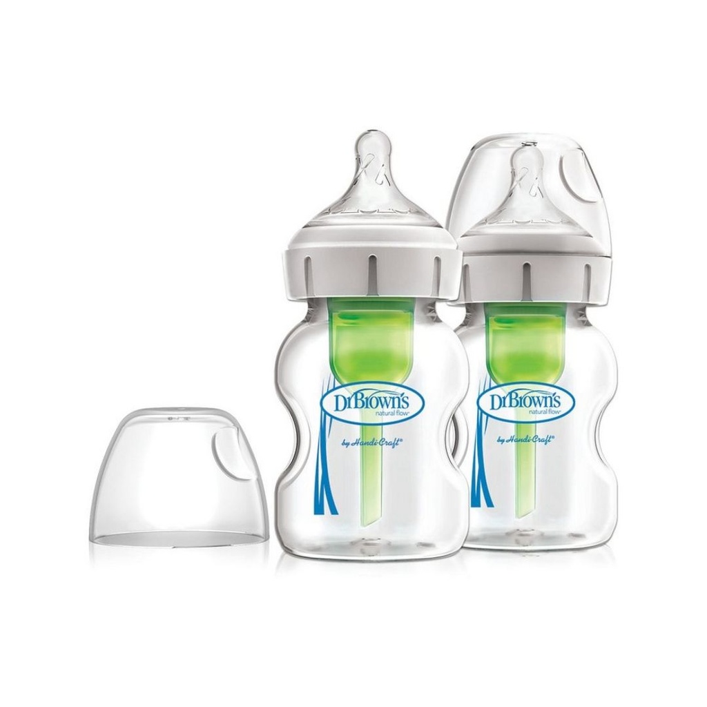 DR BROWN'S SET DE TETEROS DE VIDRIO 5 OZ