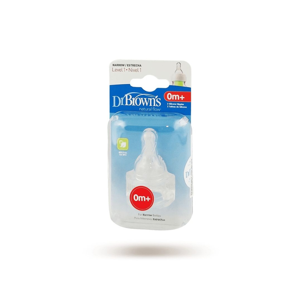 DR BROWN'S TETINA 0M+ NIVEL 1