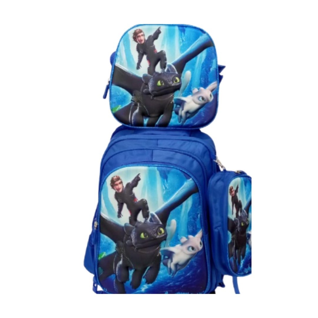 MALETA AZUL DE CHIMUELO COMO ENTRENAR A TU DRAGON