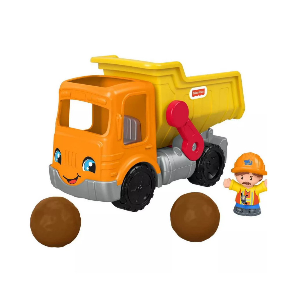 FISHER PRICE DUMP TRUCK  LITTLE PEOPLE 