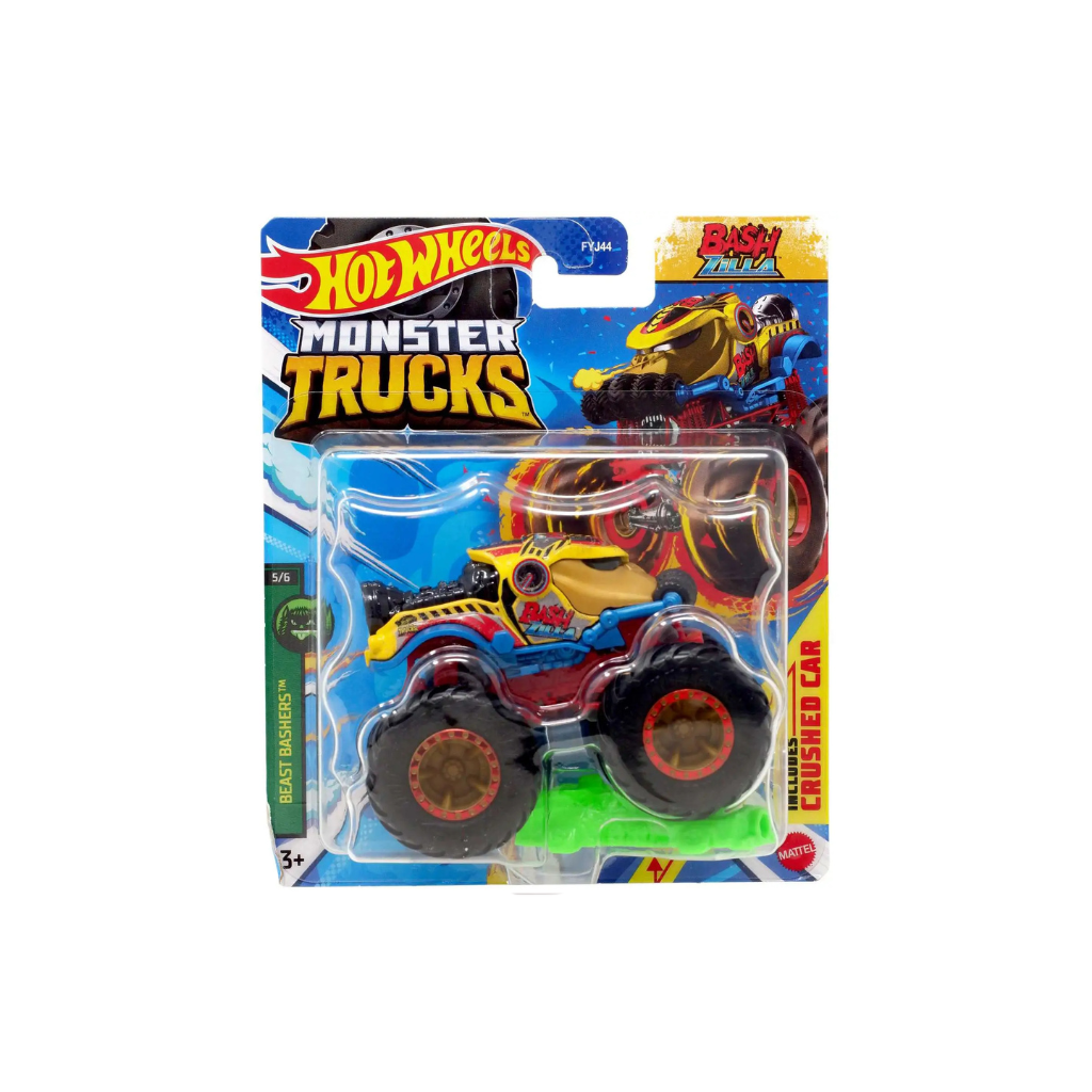 MATTEL HOT WHEELS MONSTER TRUCKS BASH ZILLA
