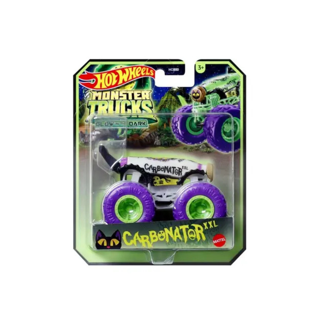 MATTEL HOT WHEELS MONSTER TRUCKS CARBONATOR XXL