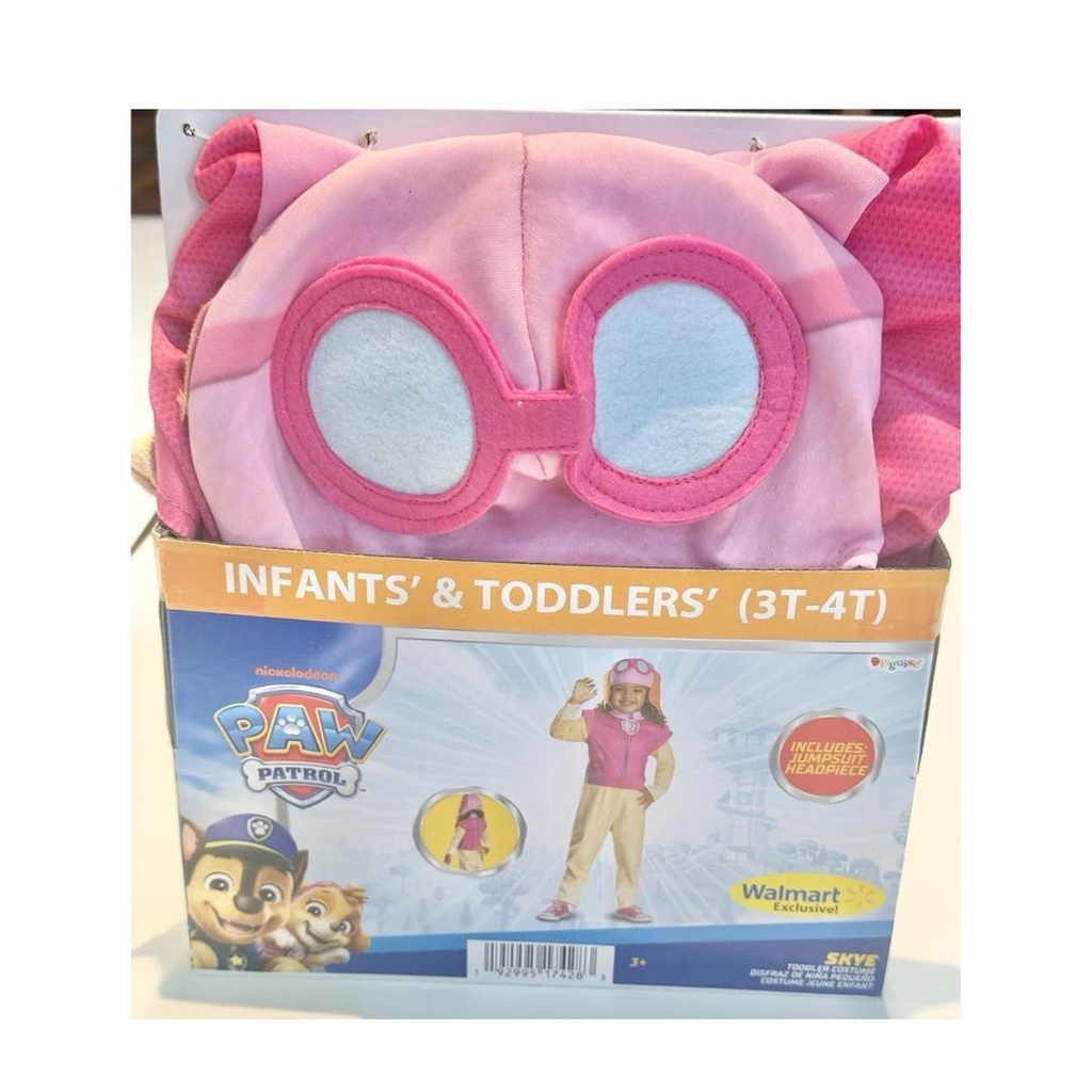 DISFRAZ DE SKYE IMPORTADO TALLA 3T - 4T