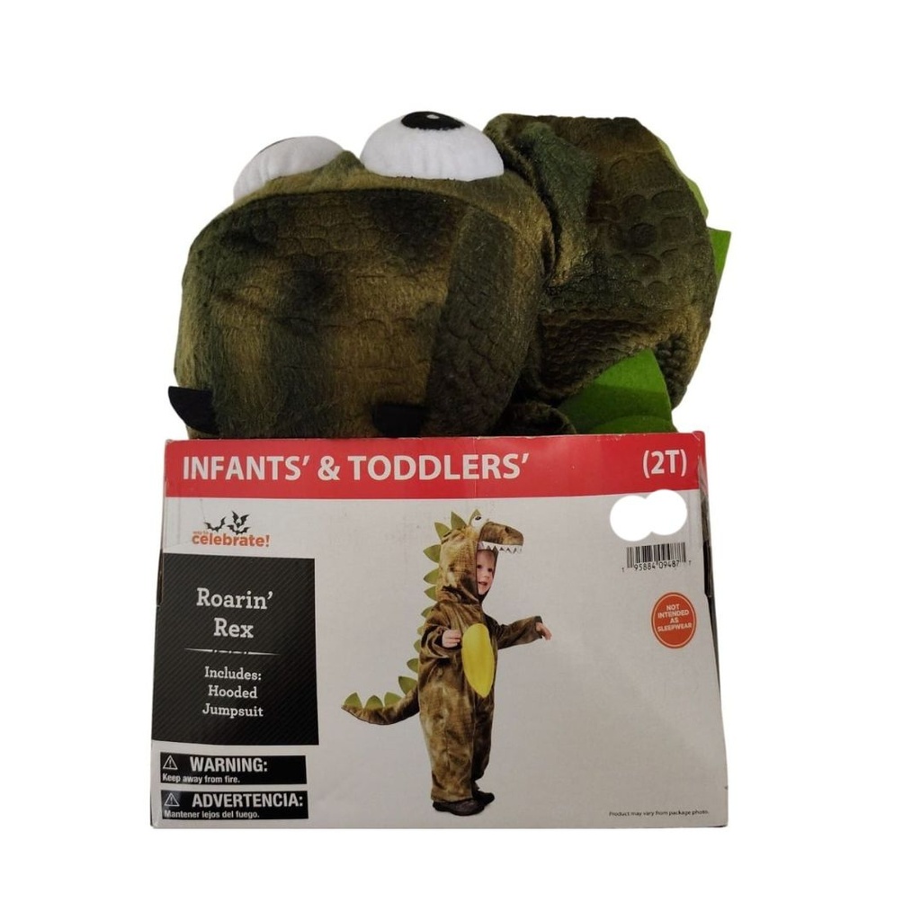 DISFRAZ DE DINOSAURIO IMPORTADO TALLA 3T-4T