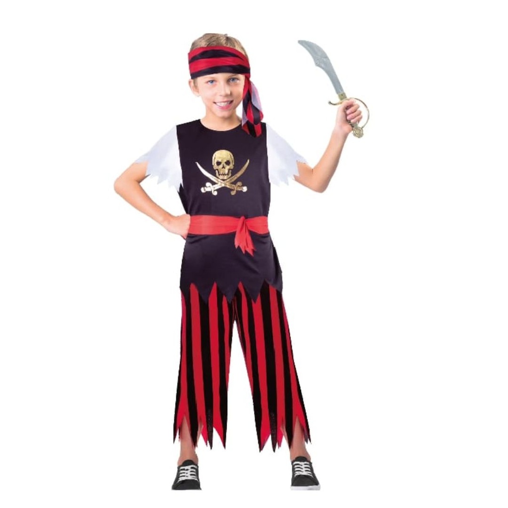 DISFRAZ DE PIRATA IMPORTADO TALLA 10-12