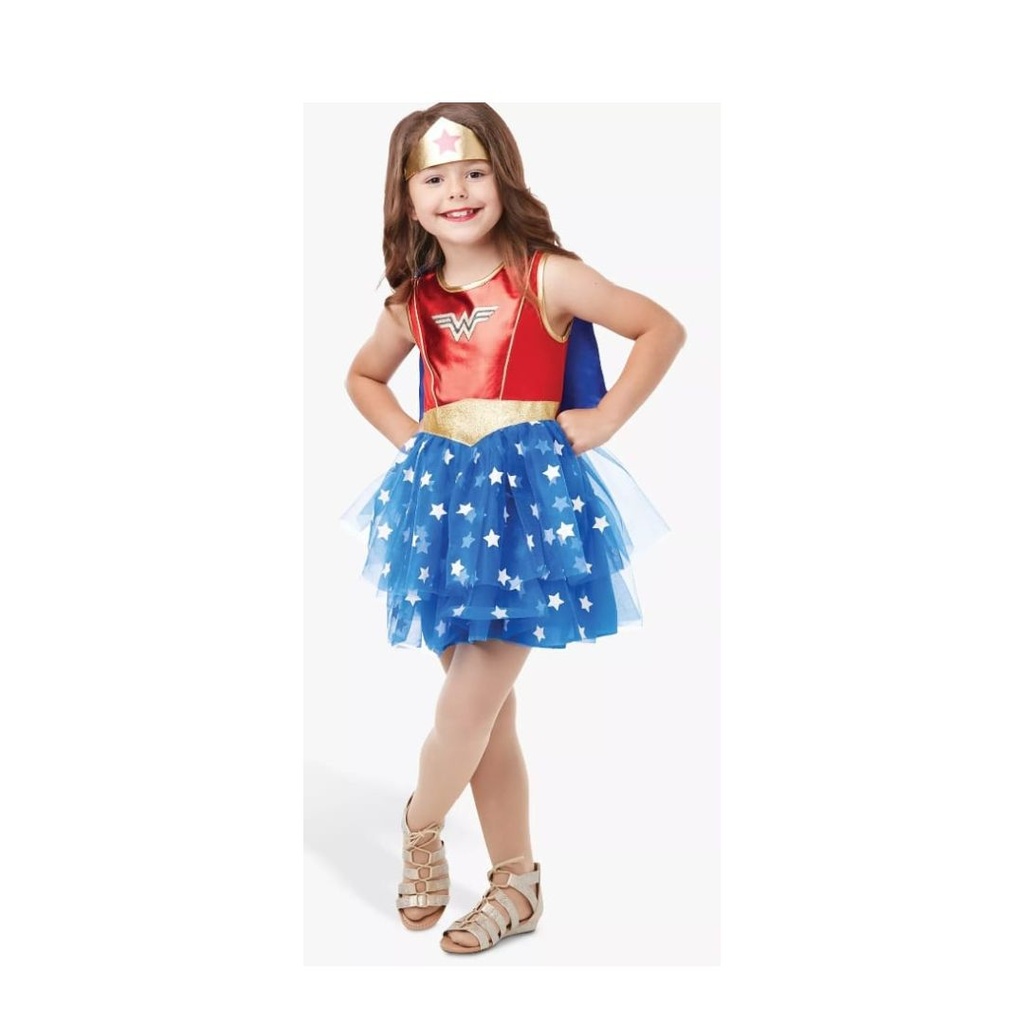 DISFRAZ DE WONDER WOMAN TALLA 4-5