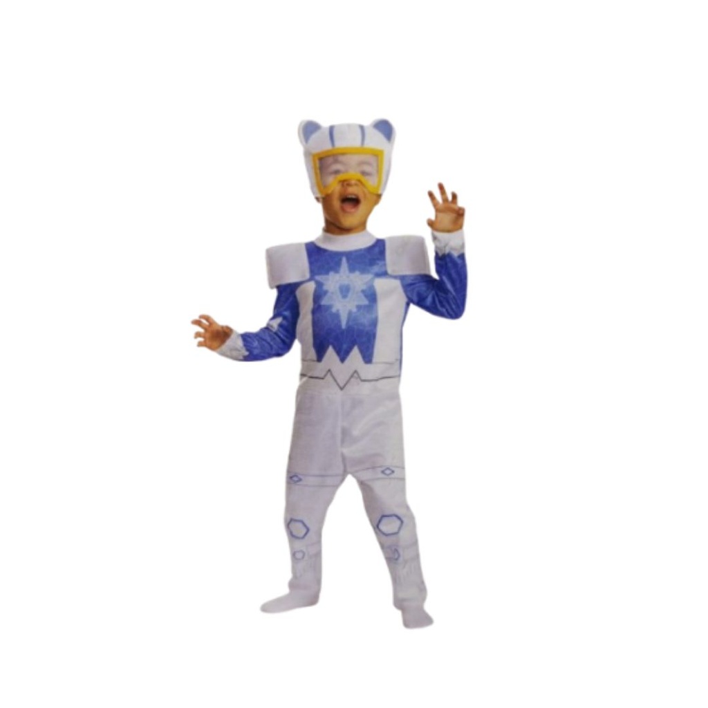 DISFRAZ DE ICE CUB PJMASKS IMPORTADO  TALLA 3T-4T 