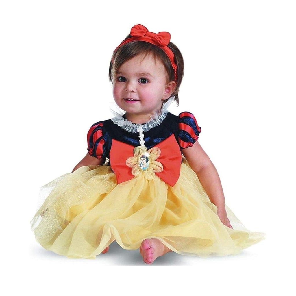 DISFRAZ DE BLANCA NIEVES TALLA 12-18M