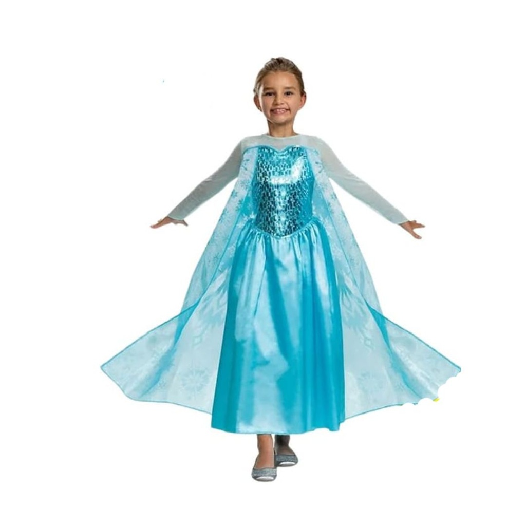 DISFRAZ DE ELSA TALLA 6