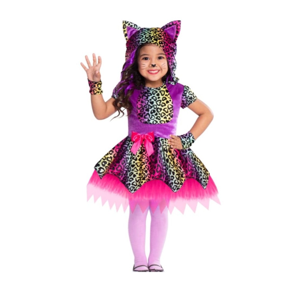 DISFRAZ DE RAINBOW KITTY TALLA 3T-4T