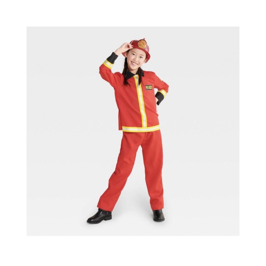 DISFRAZ DE BOMBERO TALLA 6-7