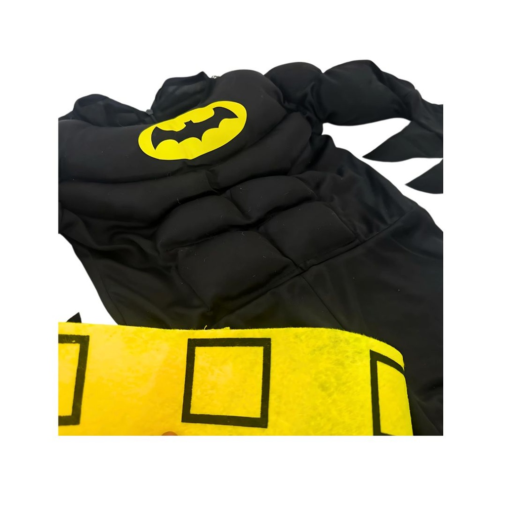 DISFRAZ DE BATMAN NEGRO TALLA 6-8