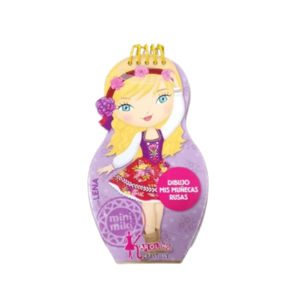 DIBUJO MIS MUÑECAS RUSAS CON LENA