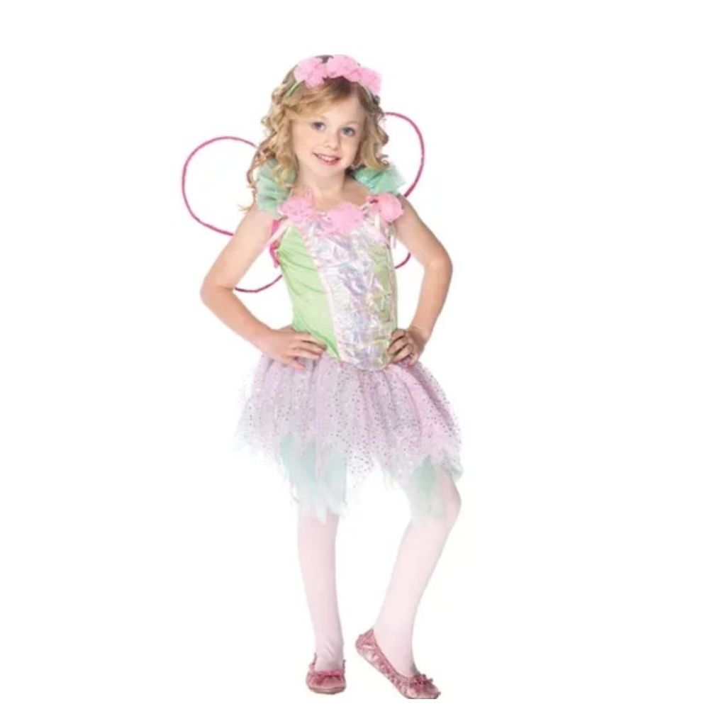 DISFRAZ HADA DE LA FLORES TALLA 7-10