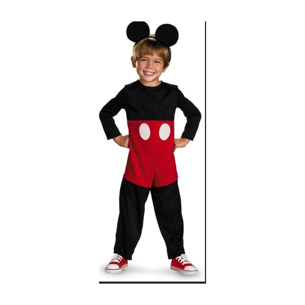DISFRAZ MICKEY MOUSE TALLA 4-6