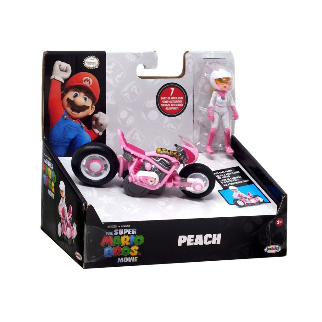 JAKKS FIGURA SUPER MARIO / PEACH