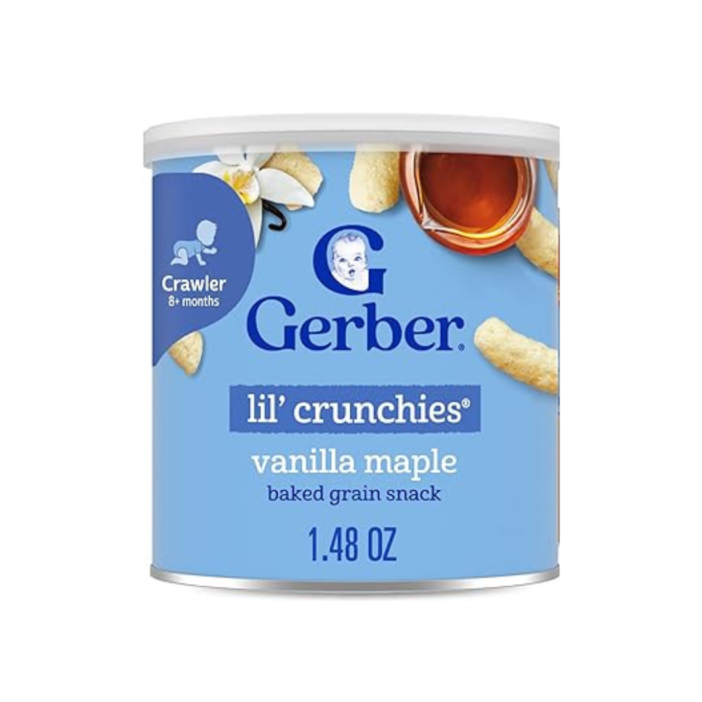 GERBER LIL CRUNCHIES VANILLA MAPLE