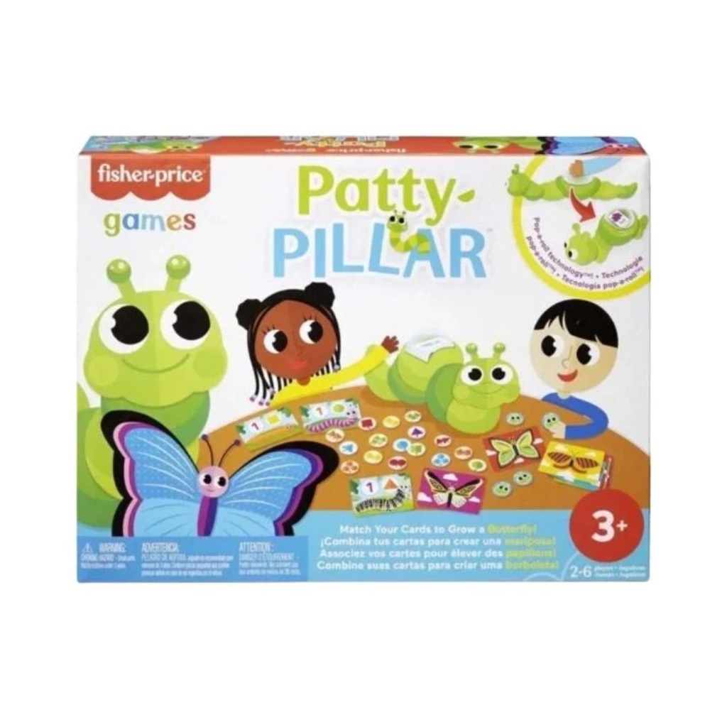 FISHER PRICE PATTY PILLAR PARA NIÑOS 