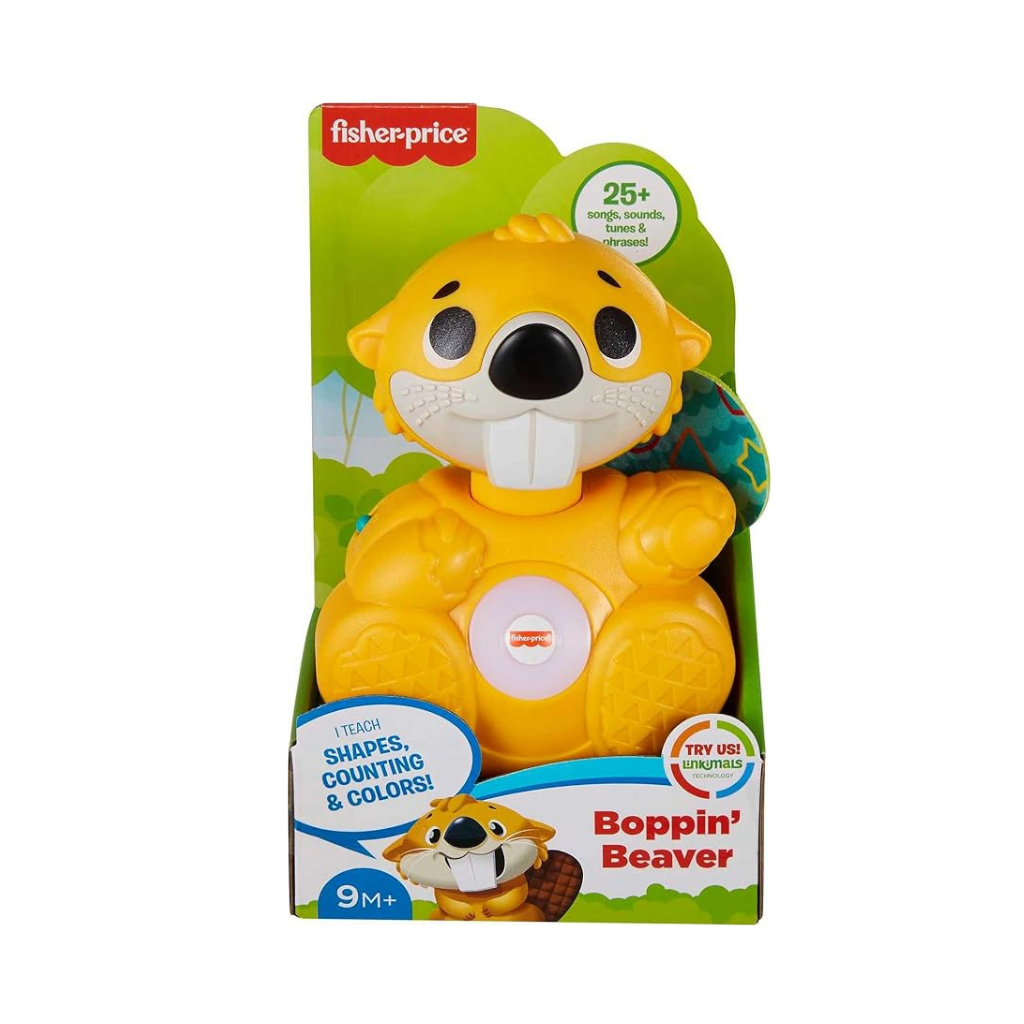 FISHER PRICE CASTOR BOPPIN JUGUETE  MUSICAL CON LUCES