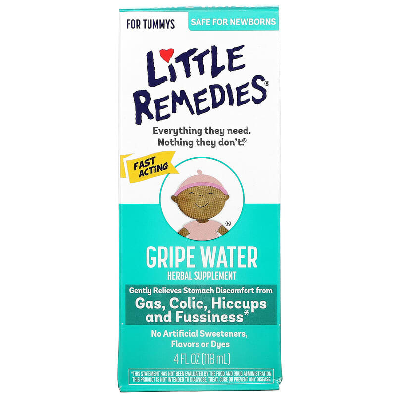 LITTLE REMEDIES PARA GASES, CÓLICOS O HIPO LITTLE REMEDIES - 4 OZ