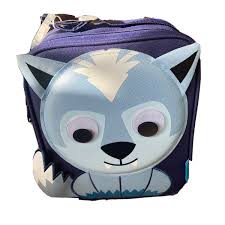 LONCHERA LOBO AZUL SMASH