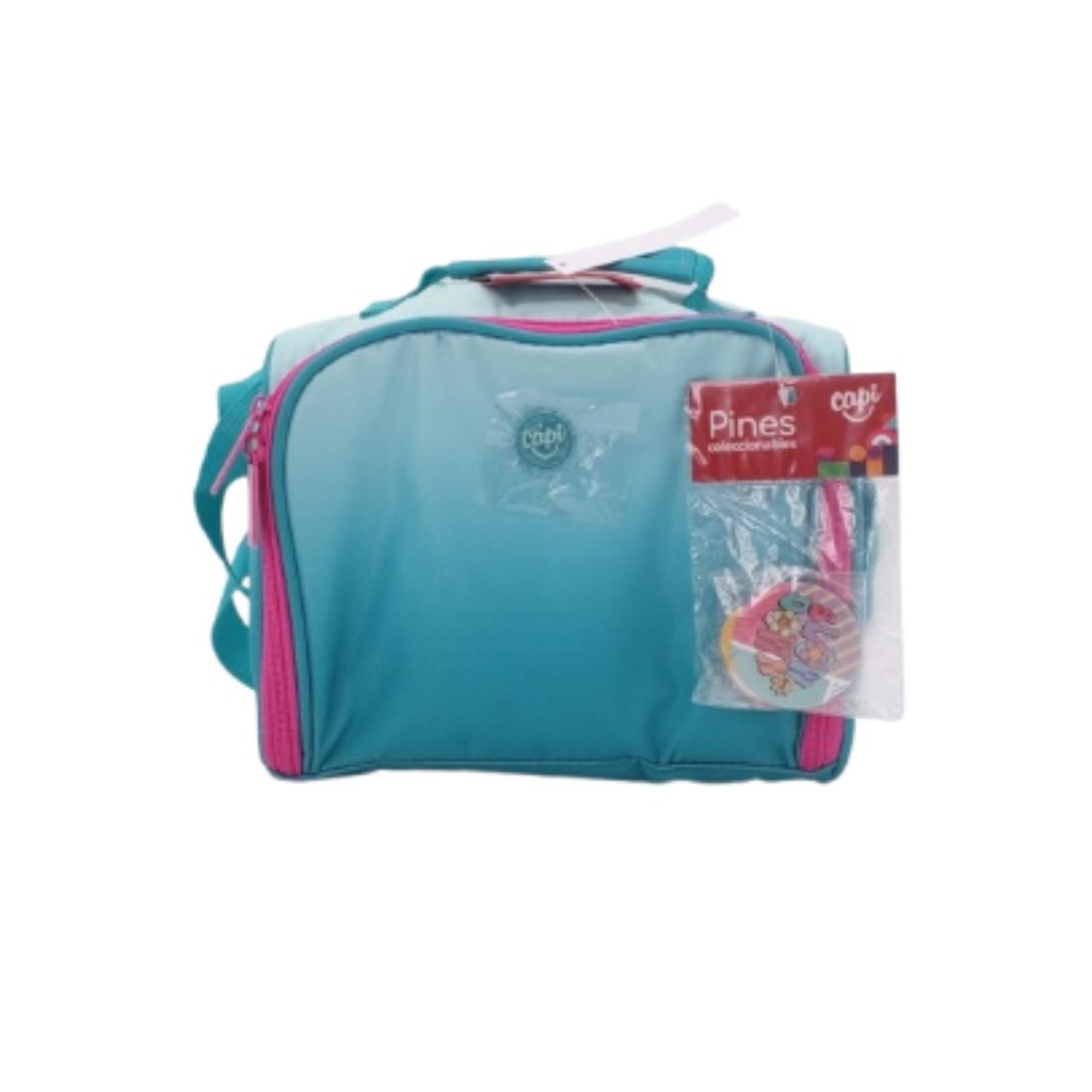 LONCHERA CAPI VERDE ACUARELA 