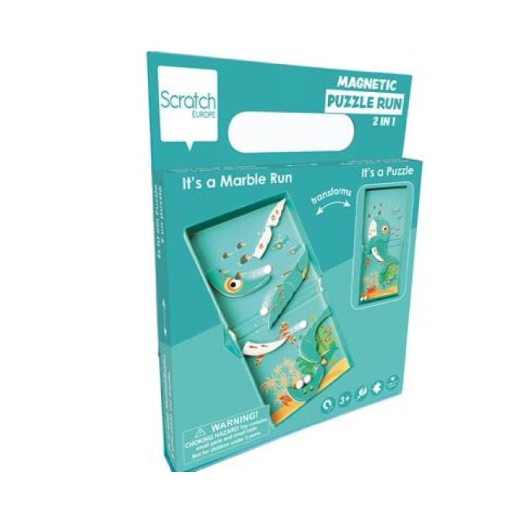 SCRATCH EUROPE MAGNETIC PUZZLE RUN WHALE / ROMPECABEZAS MAGNETICO RUN WHALE