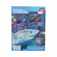 PEQUEÑOS EXPLORADORES TIBURONES + 4 FIGURAS