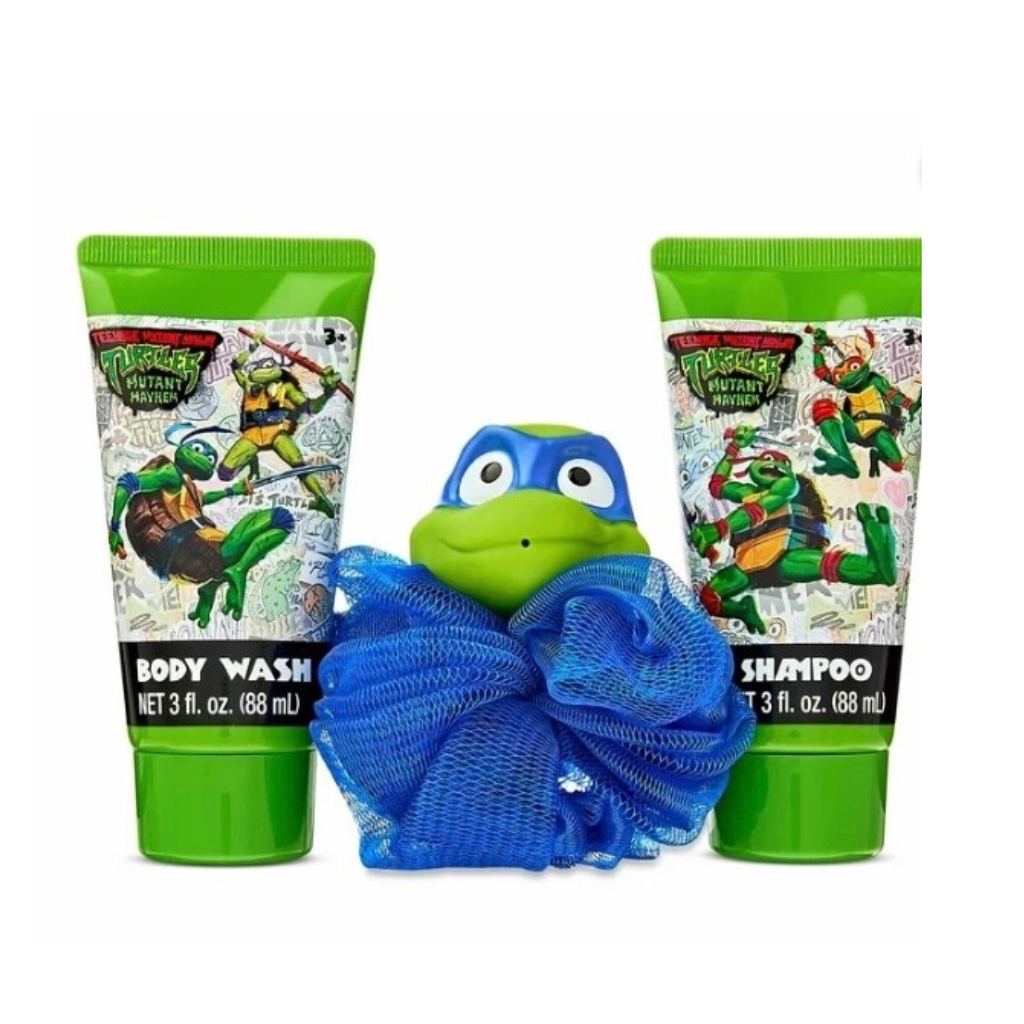 SET BAÑO DE TORTUGA NINJA