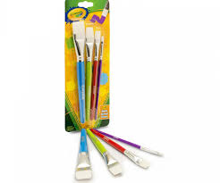 SET DE 4 PINCELE DE CRAYOLA