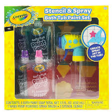 CRAYOLA SET DE JUEGO DE PINTURA PARA BAÑERA EN AEROSOL