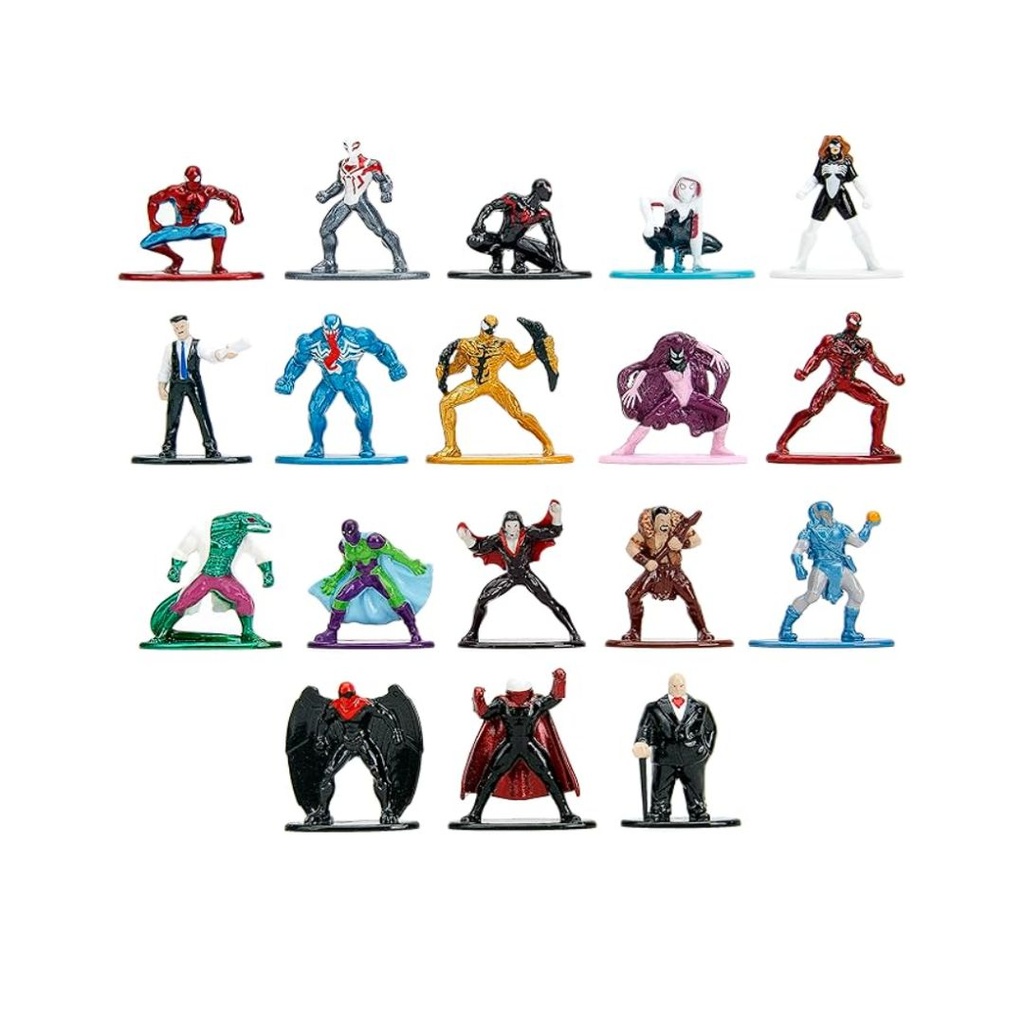JADA SPIDERMAN NANO METALFIGS 