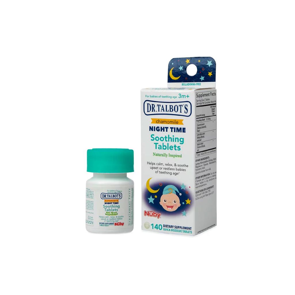 DR TALBOT'S TABLETAS CALMANTES DE MANZANILLA 140 UNIDADES