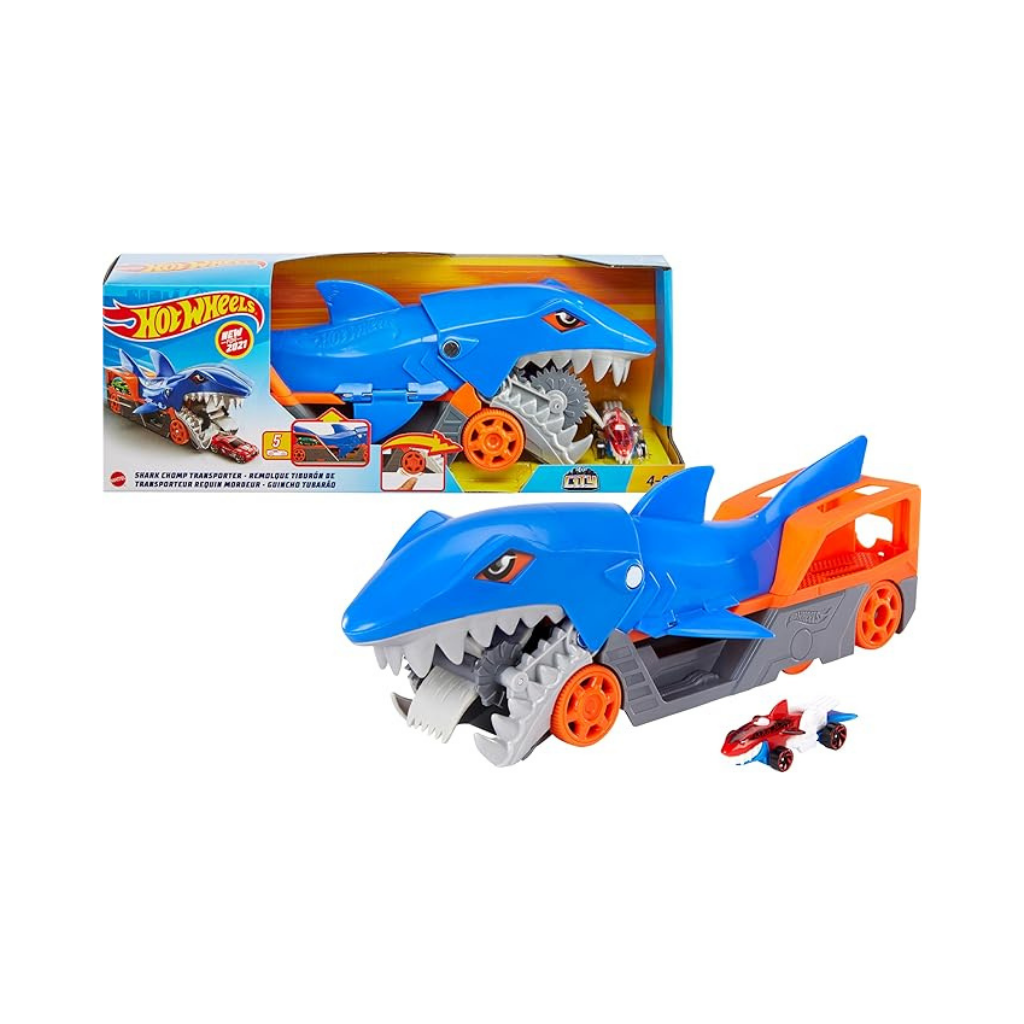 MATTEL HOT WHEELS REMOLQUE DE TIBURON 