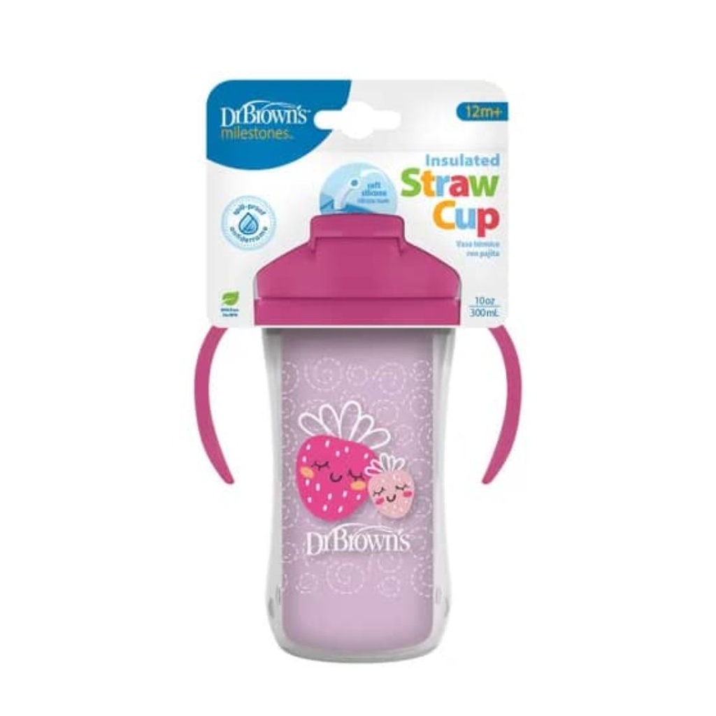 VASO TERMICO CON PAJITA DR BRONWS