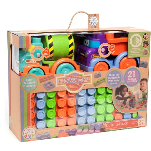 [084495580155] ROO CREW BUILD A BLOCK TRUCKS