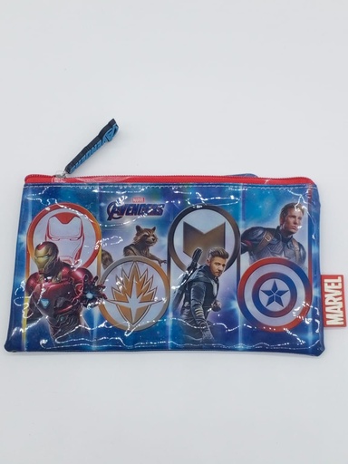 [7591525117609] CARTUCHERA PLANA AVENGERS